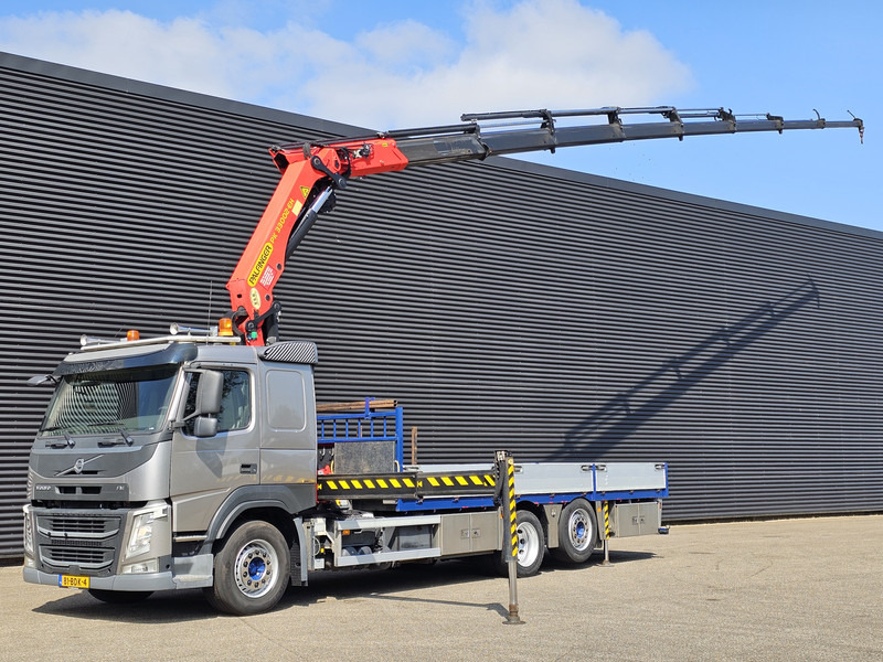 Volvo FM 410 6x2-4 / PALFINGER 33 t/m CRANE + WINCH / KRAN / GRUA - Kamion me karroceri të hapur, Kamion me vinç: foto 1 Volvo FM 410 6x2-4 / PALFINGER 33 t/m CRANE + WINCH / KRAN / GRUA - Kamion me karroceri të hapur, Kamion me vinç: foto 1