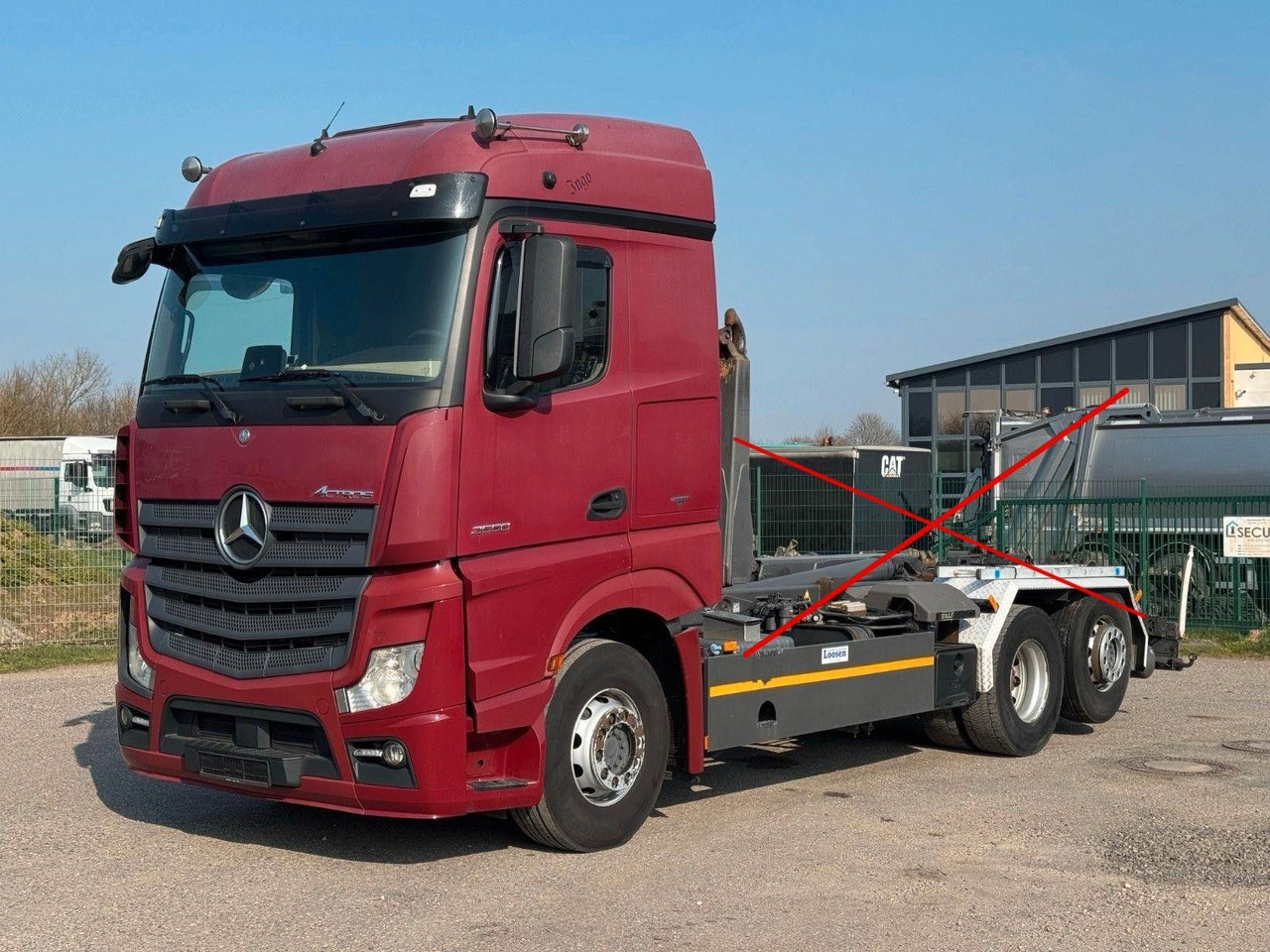 Mercedes-Benz 2558 6x2 Fahrgestell Chassis | Retarder | Klima - Kamion kabinë-shasi: foto 3 Mercedes-Benz 2558 6x2 Fahrgestell Chassis | Retarder | Klima - Kamion kabinë-shasi: foto 3