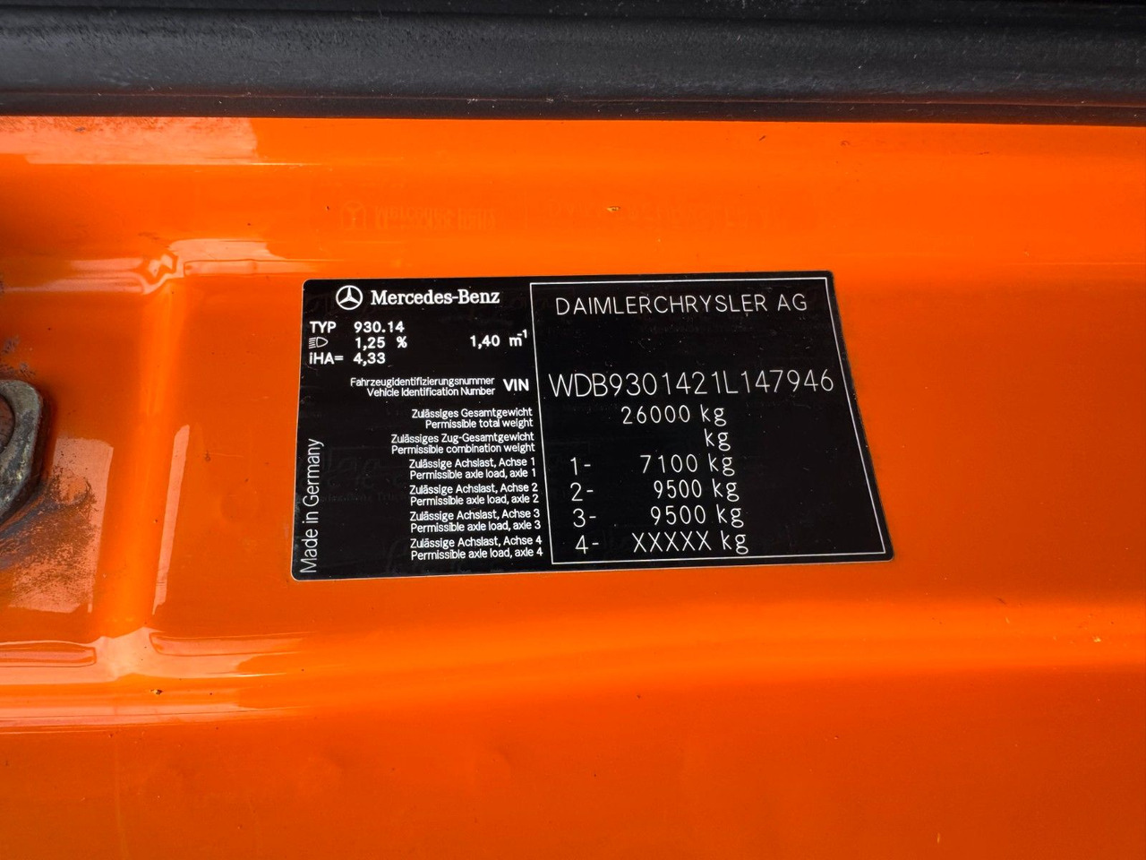 Mercedes-Benz 2646 6X4 Hellmers Saug Druck Spülwagen Retarder - Kamion me vakuum: foto 4 Mercedes-Benz 2646 6X4 Hellmers Saug Druck Spülwagen Retarder - Kamion me vakuum: foto 4