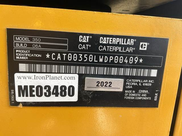 CAT 350 - Ekskavator me zinxhirë: foto 5 CAT 350 - Ekskavator me zinxhirë: foto 5
