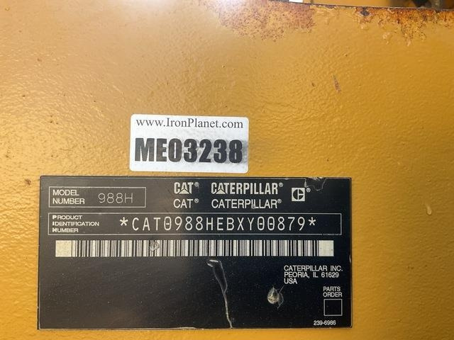 CAT 988H - Fadrom me goma: foto 5 CAT 988H - Fadrom me goma: foto 5