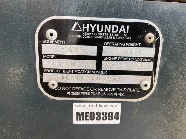Hyundai Robex 300LC-9S - Ekskavator me zinxhirë: foto 5 Hyundai Robex 300LC-9S - Ekskavator me zinxhirë: foto 5