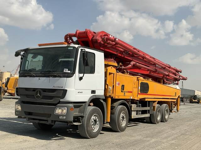 Mercedes-Benz Actros 4141 - Pompë betoni: foto 1 Mercedes-Benz Actros 4141 - Pompë betoni: foto 1