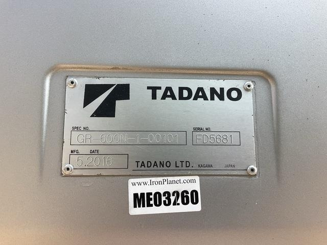 Tadano TR600N - Vinç për terrene të vështira: foto 5 Tadano TR600N - Vinç për terrene të vështira: foto 5