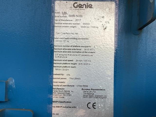 Genie S85 - Krah teleskopik: foto 5 Genie S85 - Krah teleskopik: foto 5