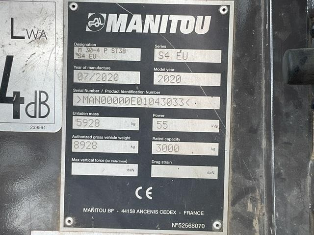 Manitou M30-4 - Ngarkues me pirun për terren të ashpër: foto 5 Manitou M30-4 - Ngarkues me pirun për terren të ashpër: foto 5