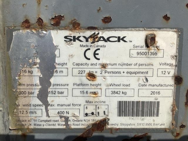 SkyJack SJ51AJ - Krah me çernjerë: foto 5 SkyJack SJ51AJ - Krah me çernjerë: foto 5