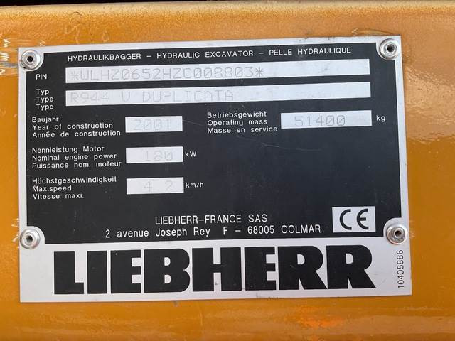 Liebherr R944V - Ekskavator demolimi: foto 5 Liebherr R944V - Ekskavator demolimi: foto 5