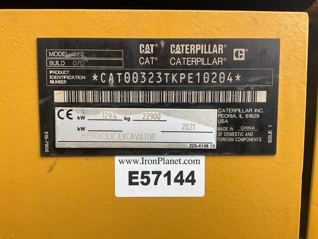CAT 323 - Ekskavator me zinxhirë: foto 5 CAT 323 - Ekskavator me zinxhirë: foto 5