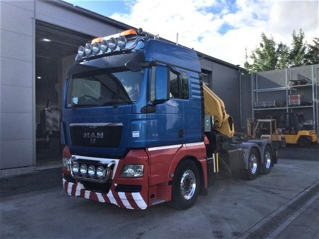 MAN TGX26.480 - Kamion me vinç: foto 1 MAN TGX26.480 - Kamion me vinç: foto 1