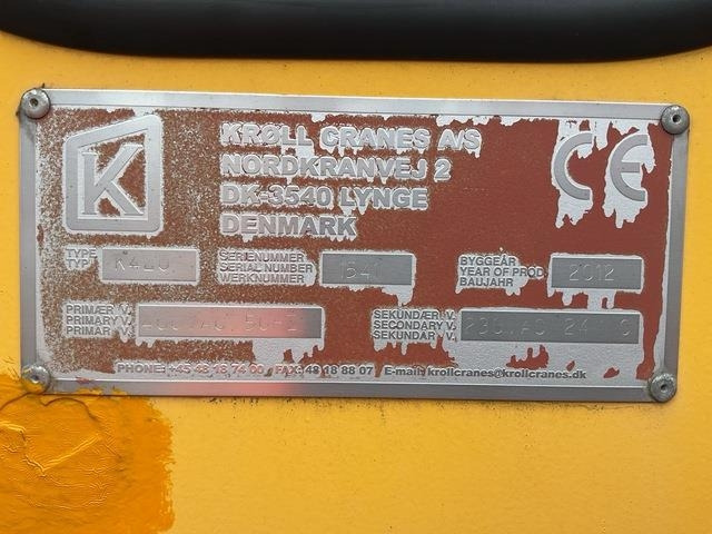 Kroll K420 - Vinç-urë: foto 5 Kroll K420 - Vinç-urë: foto 5