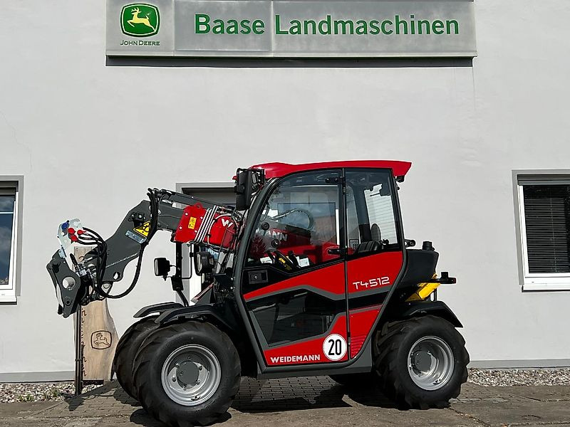 Weidemann T4512 EURO-Aufnahme + Breitreifen - Ekskavator teleskopik: foto 1 Weidemann T4512 EURO-Aufnahme + Breitreifen - Ekskavator teleskopik: foto 1