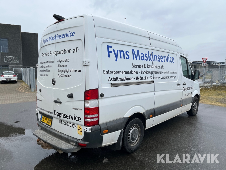 Varebil Mercedes Sprinter 316 2.1 CDI - Kamioncine: foto 3 Varebil Mercedes Sprinter 316 2.1 CDI - Kamioncine: foto 3