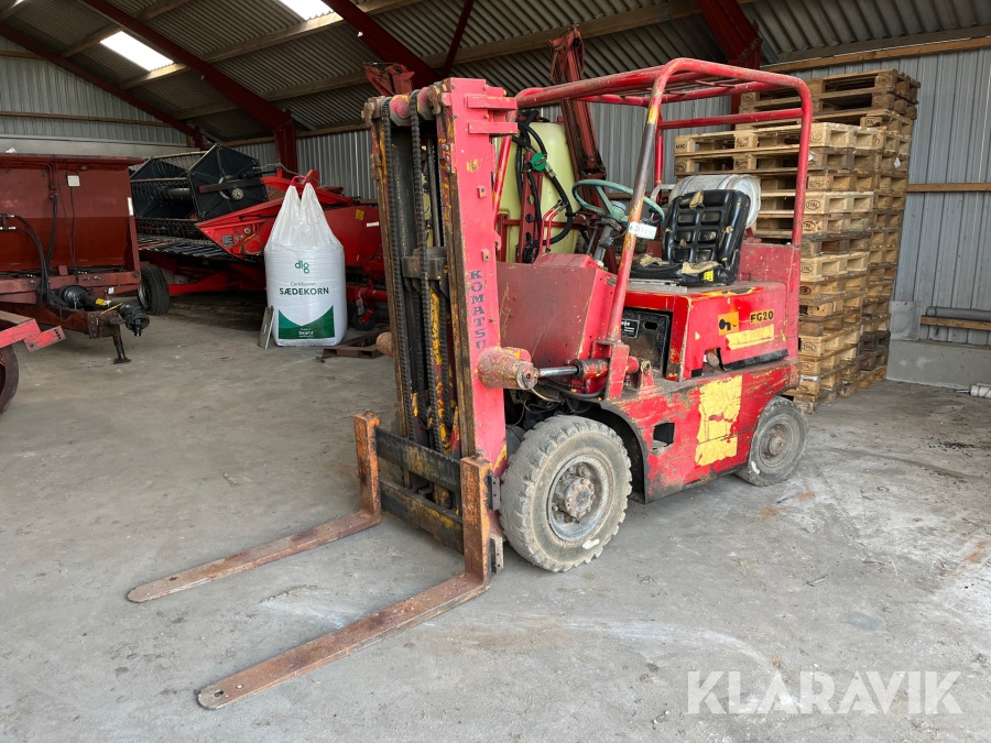Gas truck Komatsu FG20-6 - Pajisje për trajtimin e materialeve: foto 1 Gas truck Komatsu FG20-6 - Pajisje për trajtimin e materialeve: foto 1