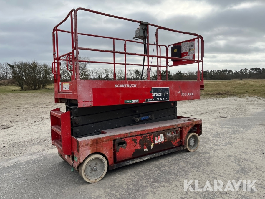 Sakselift Manitou 100 XEL - Ngritës gërshërë: foto 2 Sakselift Manitou 100 XEL - Ngritës gërshërë: foto 2