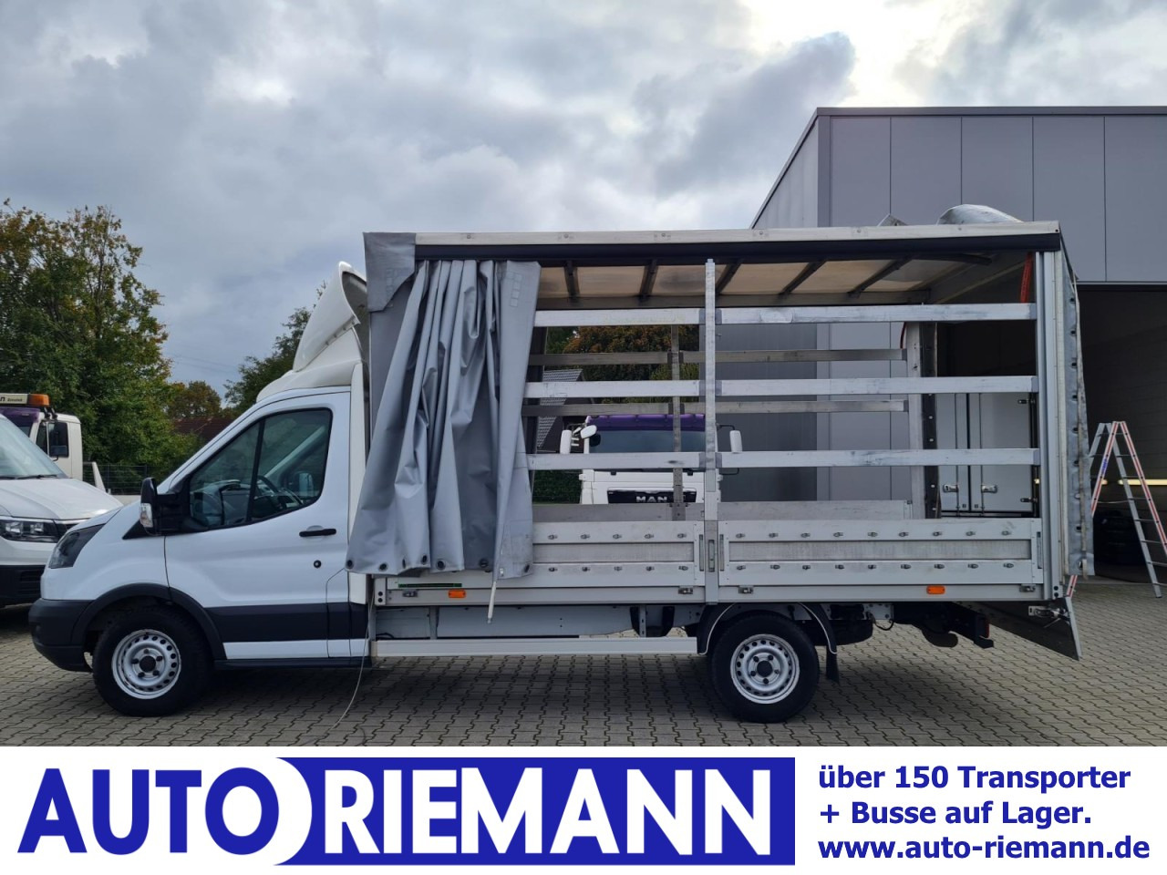 Ford Transit 35 Pritsche Schiebe Plane TDCi L3 KLIMA - Kamioncine me tendë: foto 1 Ford Transit 35 Pritsche Schiebe Plane TDCi L3 KLIMA - Kamioncine me tendë: foto 1