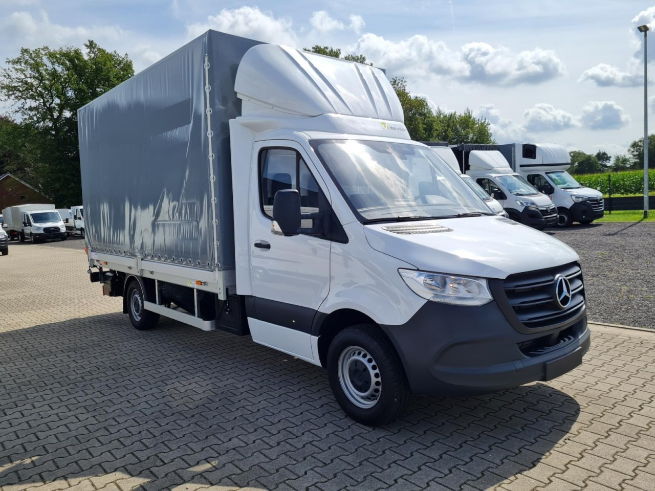 Mercedes-Benz Sprinter 315 RWD Pritsche Schiebe Plane LBW KLIMA TEMPOMAT - Kamioncine me tendë: foto 4 Mercedes-Benz Sprinter 315 RWD Pritsche Schiebe Plane LBW KLIMA TEMPOMAT - Kamioncine me tendë: foto 4