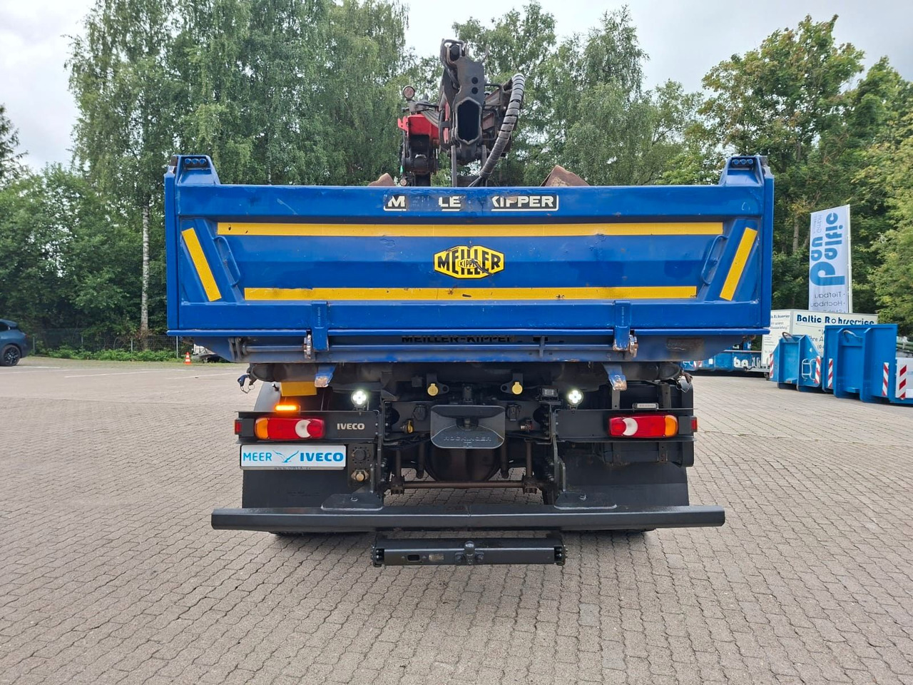 Iveco ML180E32K Meiler 3-Seitenkipper Kran 2x AHK - Kamion me vinç: foto 5 Iveco ML180E32K Meiler 3-Seitenkipper Kran 2x AHK - Kamion me vinç: foto 5