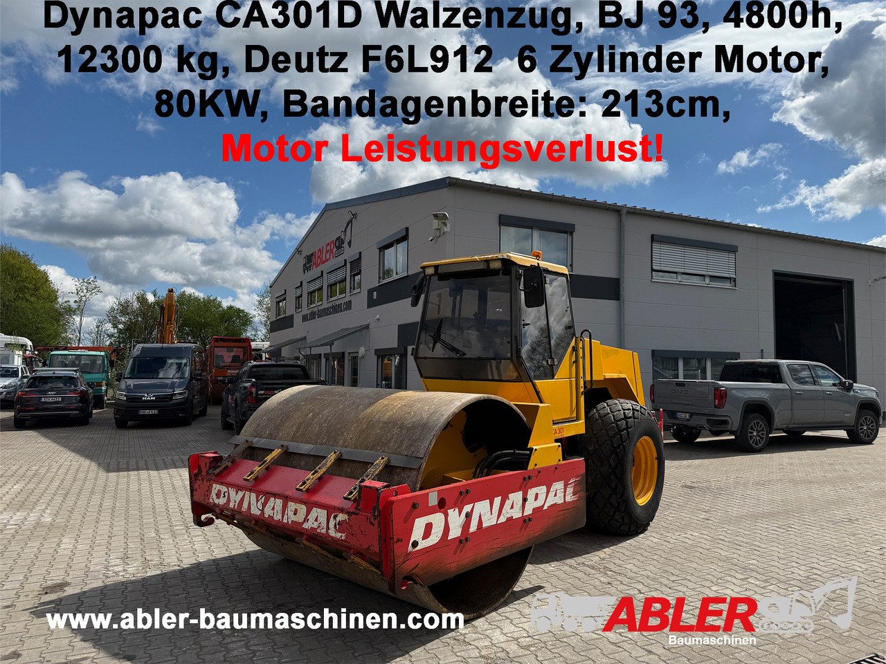 Dynapac CA301D Walzenzug - Ngjeshës: foto 1 Dynapac CA301D Walzenzug - Ngjeshës: foto 1