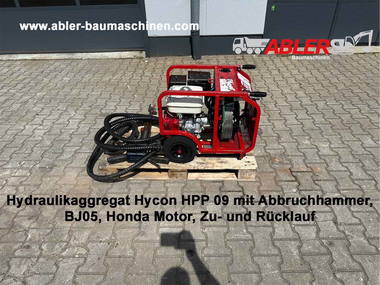 Hydraulikaggregat Hycon HPP09 mit Abbruchhammer - Pajisje ndërtimi: foto 1 Hydraulikaggregat Hycon HPP09 mit Abbruchhammer - Pajisje ndërtimi: foto 1