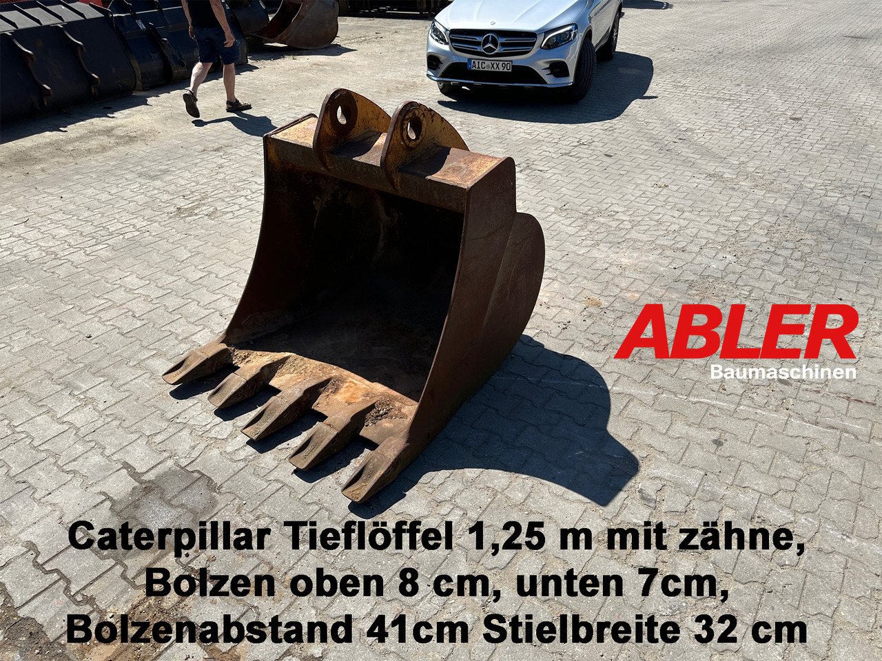 Tieflöffel 125 cm Caterpillar - Kovë ekskavatori për Makineri ndërtimi: foto 1 Tieflöffel 125 cm Caterpillar - Kovë ekskavatori për Makineri ndërtimi: foto 1