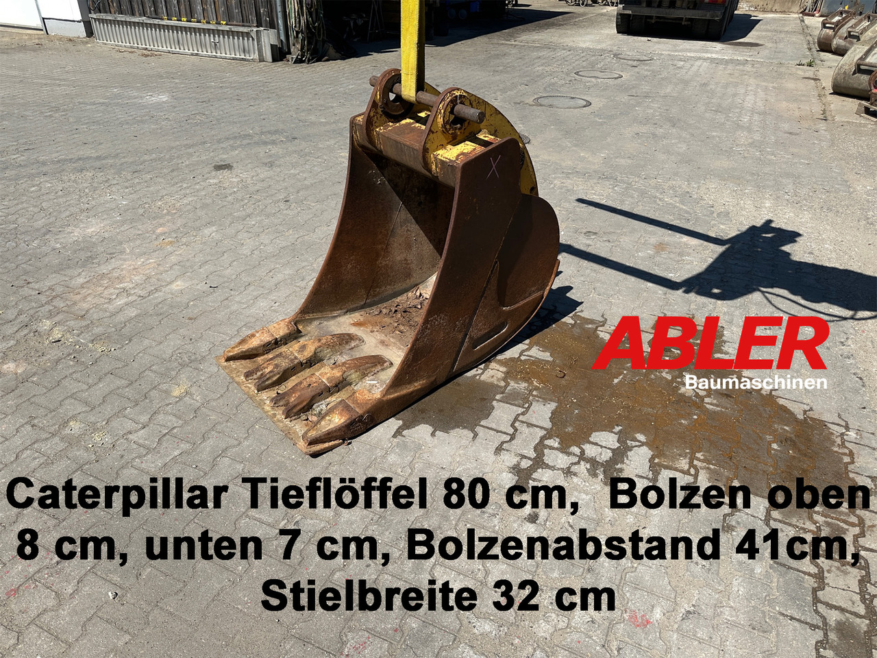 Tieflöffel 80 cm CAT - Kovë ekskavatori: foto 1 Tieflöffel 80 cm CAT - Kovë ekskavatori: foto 1