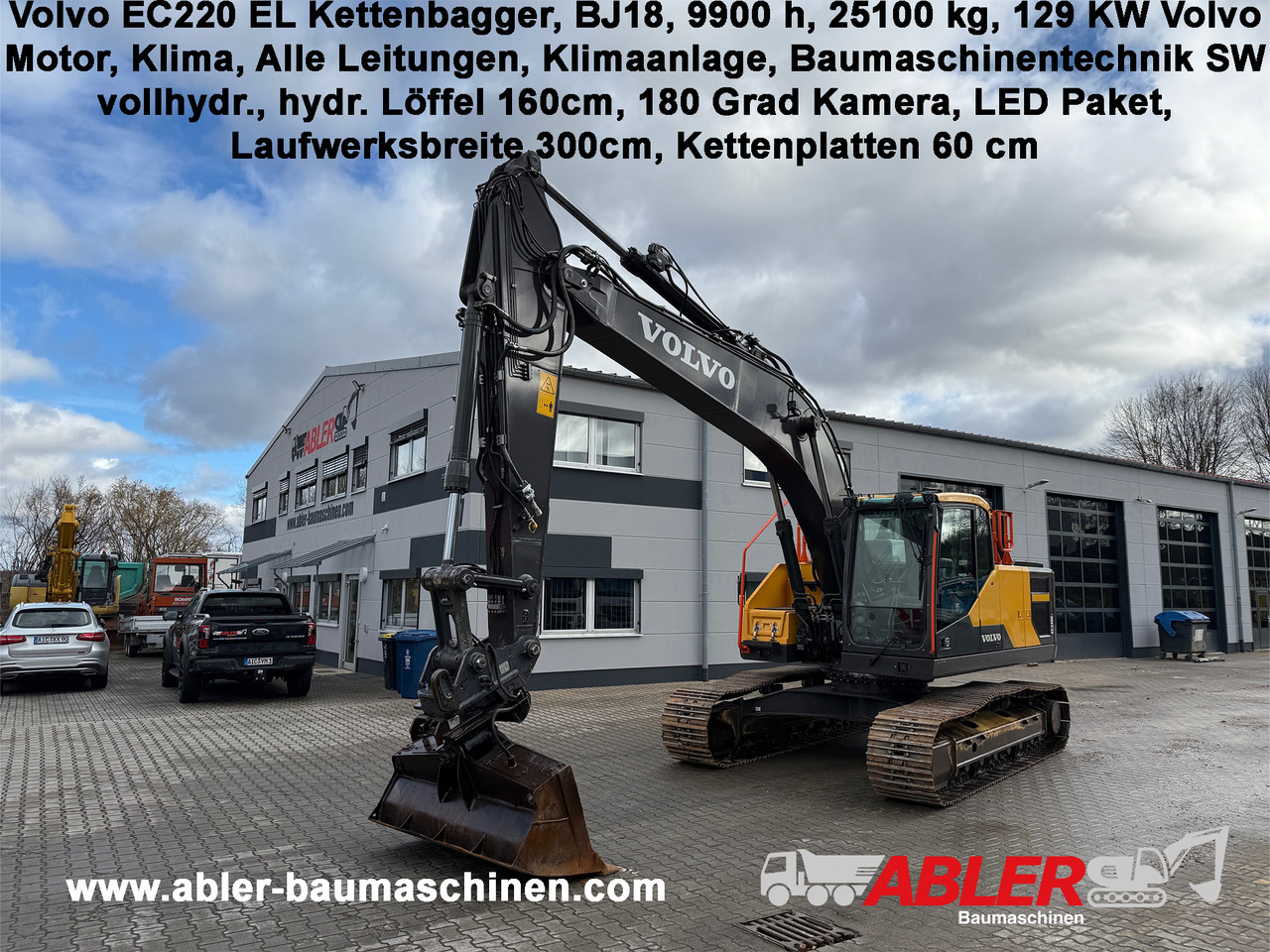 Volvo EC220 EL Kettenbagger Klima 180 Grad LED TOP! - Ekskavator me zinxhirë: foto 1 Volvo EC220 EL Kettenbagger Klima 180 Grad LED TOP! - Ekskavator me zinxhirë: foto 1