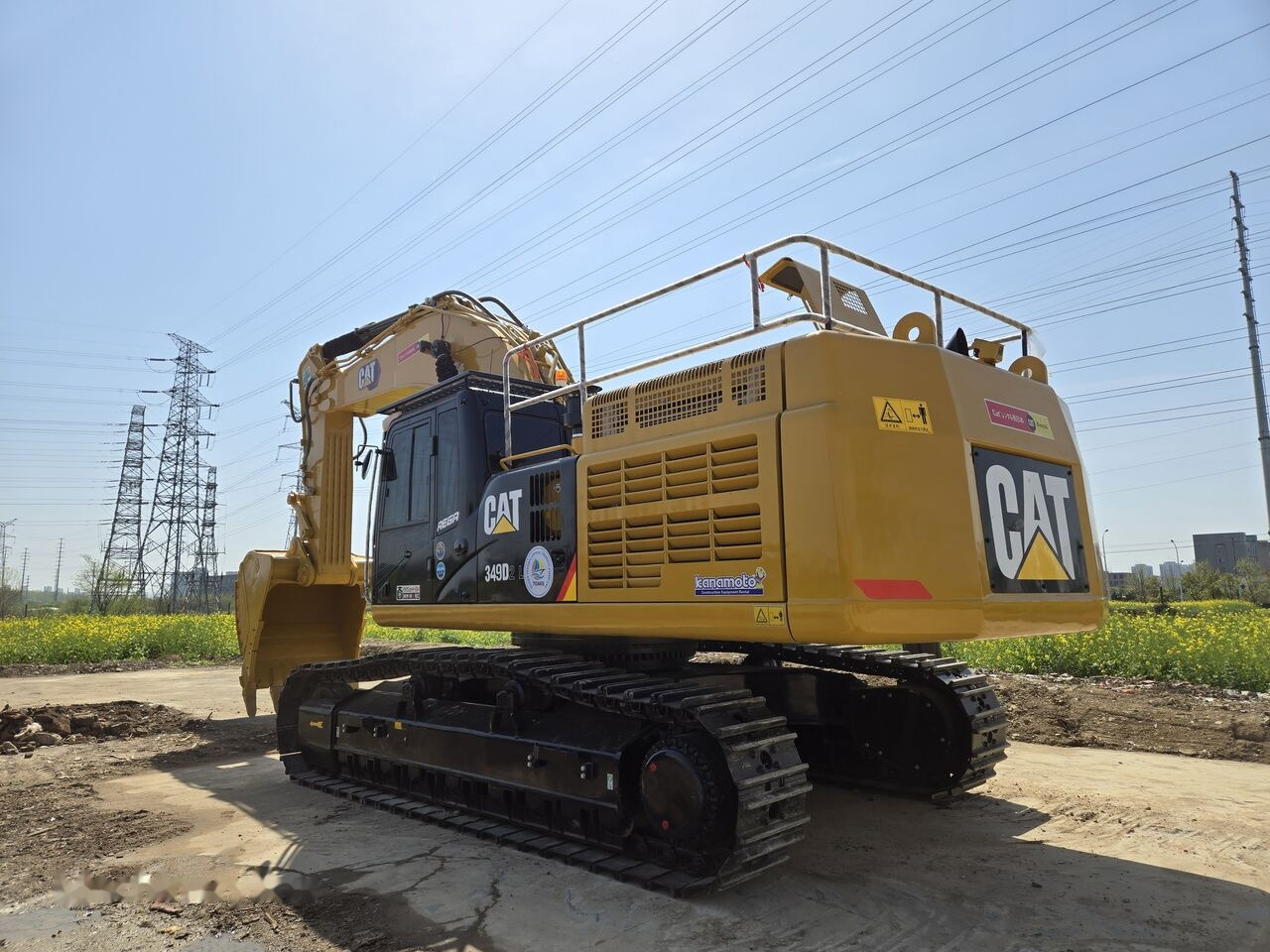 Ekskavator me zinxhirë Caterpillar 349D: foto 7