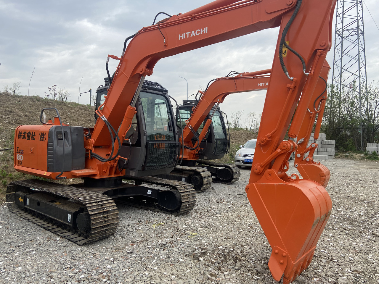 HITACHI ZX80 - Miniekskavator: foto 3 HITACHI ZX80 - Miniekskavator: foto 3