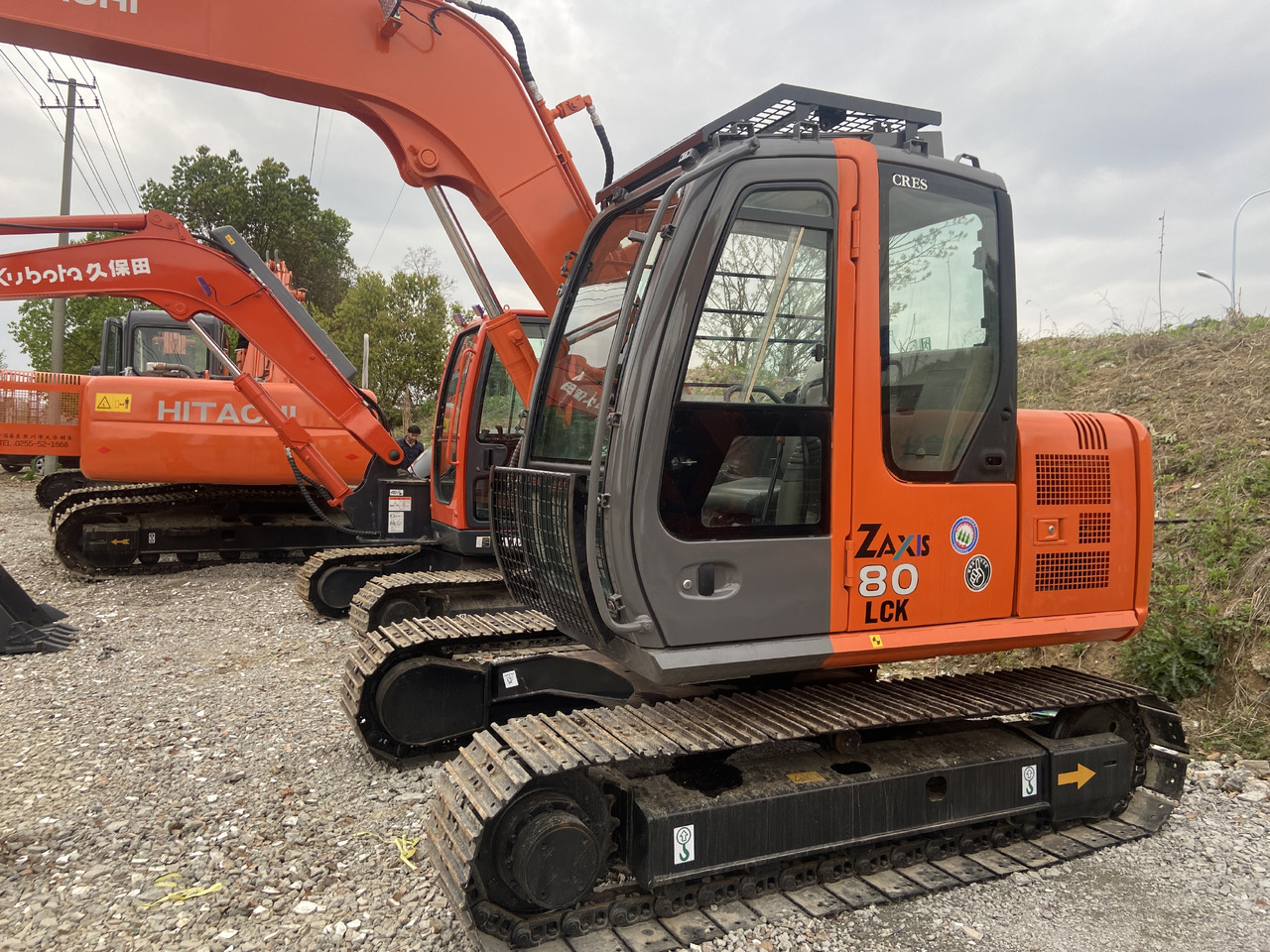 HITACHI ZX80 - Miniekskavator: foto 1 HITACHI ZX80 - Miniekskavator: foto 1