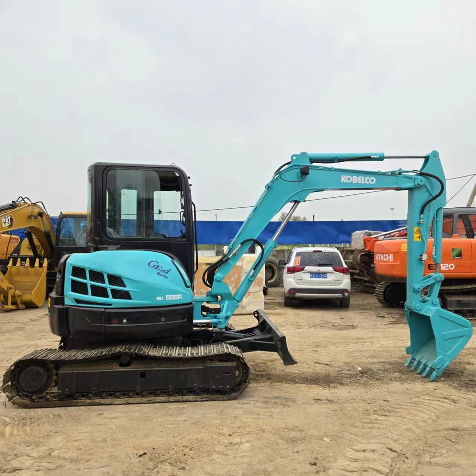 Kobelco SK55 - Miniekskavator: foto 1 Kobelco SK55 - Miniekskavator: foto 1