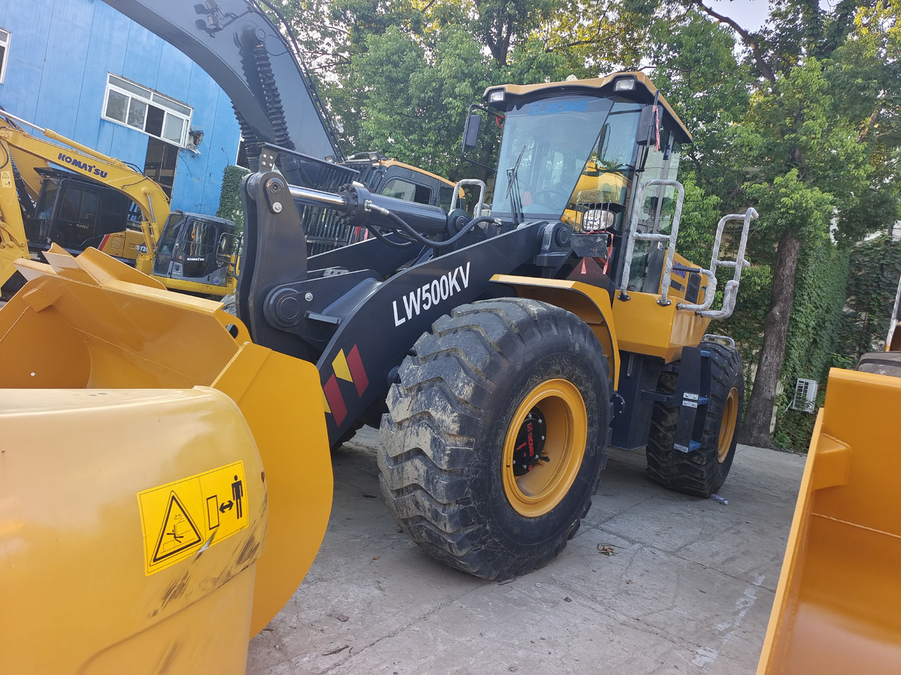 Fadrom me goma XCMG LW500KV: foto 9