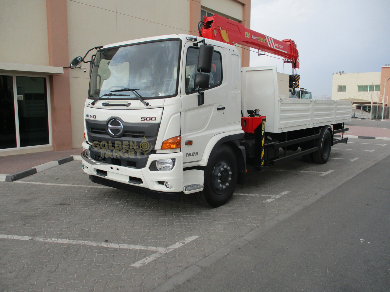 HINO 500 1625 4x2 with SANY PALFINGER SPS16000 Crane - Kamion me vinç: foto 2 HINO 500 1625 4x2 with SANY PALFINGER SPS16000 Crane - Kamion me vinç: foto 2