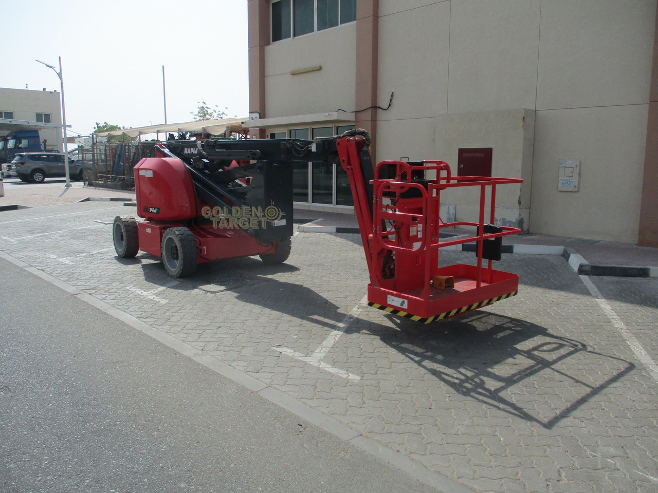 Hered HA14JE Electric Articulating Boom Lift - Krah me çernjerë: foto 4 Hered HA14JE Electric Articulating Boom Lift - Krah me çernjerë: foto 4