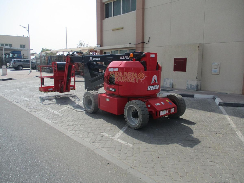 Hered HA14JE Electric Articulating Boom Lift - Platformë ajrore: foto 4 Hered HA14JE Electric Articulating Boom Lift - Platformë ajrore: foto 4