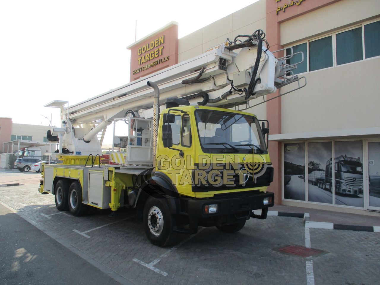 MERCEDES-BENZ 2638 6×4 MANLIFT TRUCK 1998 - Zjarrfikëse: foto 1 MERCEDES-BENZ 2638 6×4 MANLIFT TRUCK 1998 - Zjarrfikëse: foto 1
