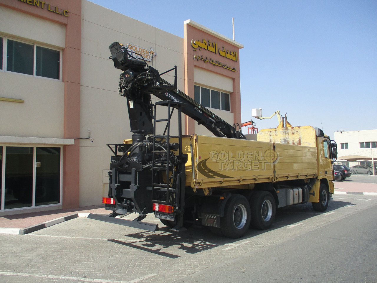 MERCEDES-BENZ ACTROS 2644 6×4 with ATLAS 165.2 Block Crane - Kamion me vinç: foto 3 MERCEDES-BENZ ACTROS 2644 6×4 with ATLAS 165.2 Block Crane - Kamion me vinç: foto 3