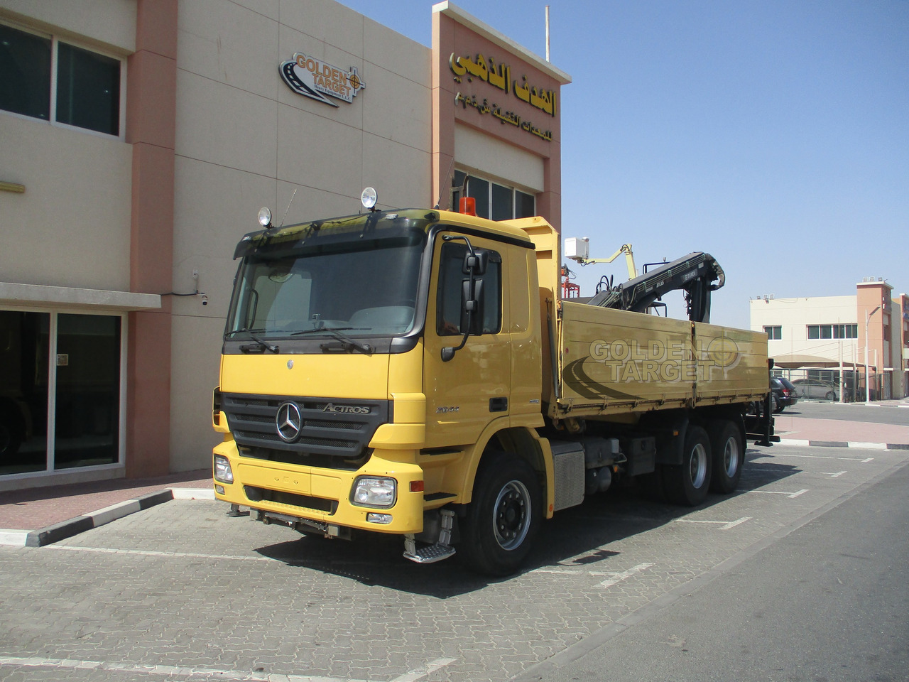 MERCEDES-BENZ ACTROS 2644 6×4 with ATLAS 165.2 Block Crane - Kamion me vinç: foto 2 MERCEDES-BENZ ACTROS 2644 6×4 with ATLAS 165.2 Block Crane - Kamion me vinç: foto 2