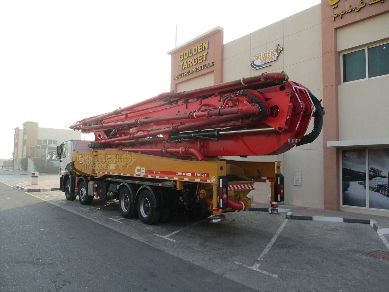 Mercedes ACTROS 4144 8x4 SANY 56m Concrete Pump - Pompë betoni: foto 4 Mercedes ACTROS 4144 8x4 SANY 56m Concrete Pump - Pompë betoni: foto 4