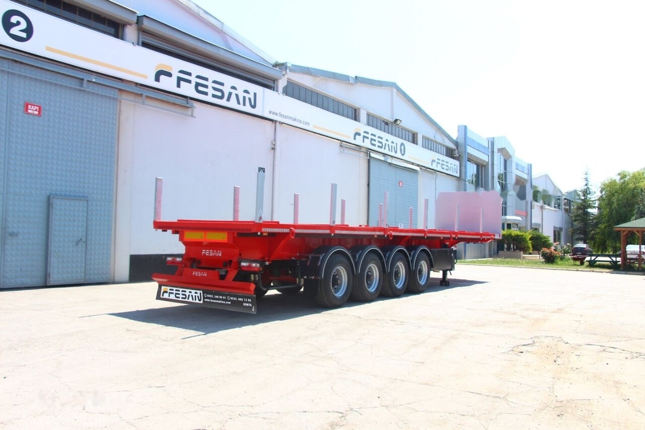 Fesan FLATBED SIDE TIPPER - Gjysmë rimorkio e hapur/ Platformë: foto 1 Fesan FLATBED SIDE TIPPER - Gjysmë rimorkio e hapur/ Platformë: foto 1