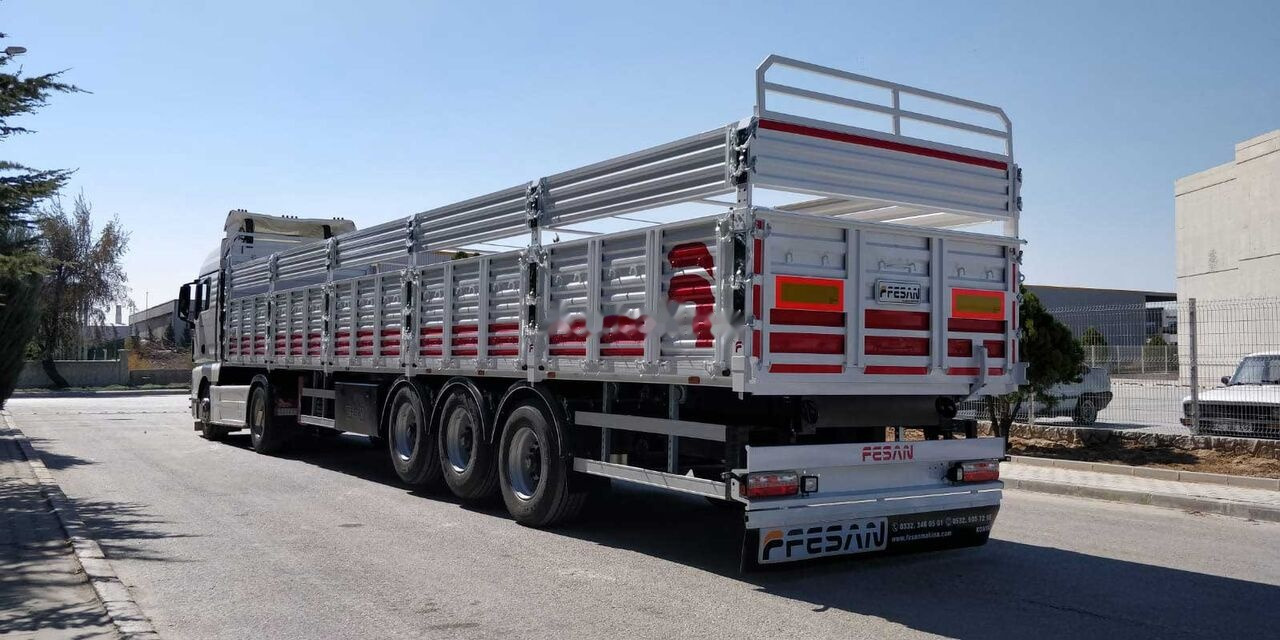 Gjysmë rimorkio e hapur/ Platformë i ri Fesan GENERAL CARGO WITH SIDE COVER FE-KAP-02: foto 10