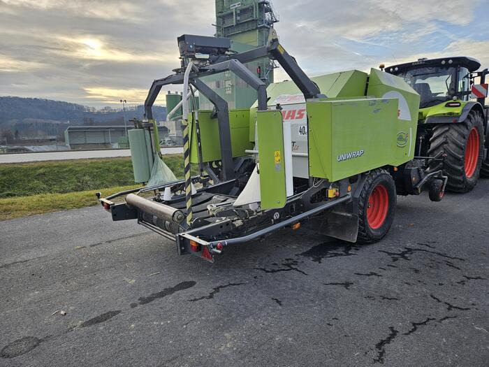Claas Rollant 355 RC Uniwrap - Dengmbledhëse e rrumbullakët, Mbështjellëse dengjesh: foto 3 Claas Rollant 355 RC Uniwrap - Dengmbledhëse e rrumbullakët, Mbështjellëse dengjesh: foto 3
