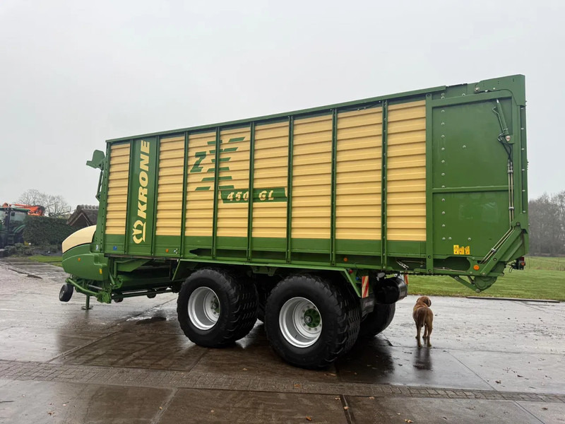 Krone ZX 450 GL Ladewagen 1996 vrachten! Opraapwagen - Makineri bujqësore: foto 3 Krone ZX 450 GL Ladewagen 1996 vrachten! Opraapwagen - Makineri bujqësore: foto 3