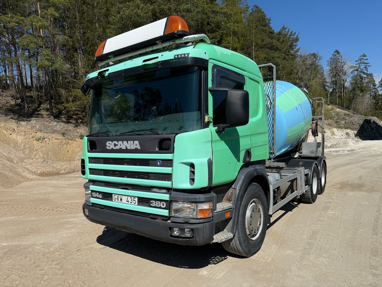 Betongbil Scania P114GB 6X2 -1999 - Autobetoniere: foto 1 Betongbil Scania P114GB 6X2 -1999 - Autobetoniere: foto 1