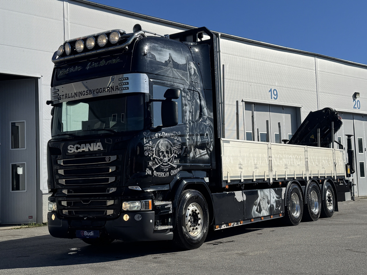Kranbil Scania R520LB 8X4*4 | Palfinger 23T - Kamion me karroceri të hapur, Kamion me vinç: foto 1 Kranbil Scania R520LB 8X4*4 | Palfinger 23T - Kamion me karroceri të hapur, Kamion me vinç: foto 1