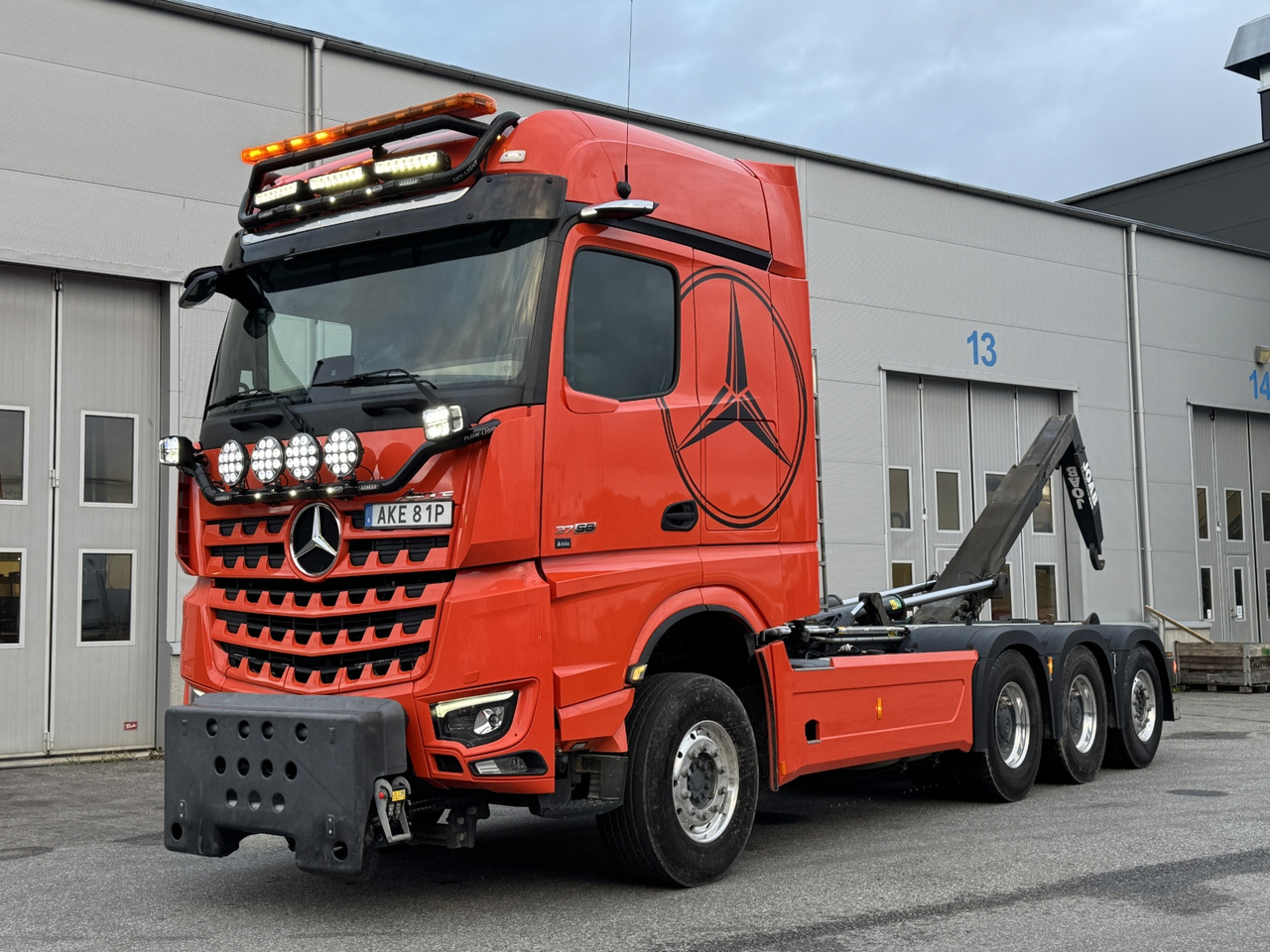 Tridemväxlare Mercedes-Benz Arocs 3758 -2023 | JOAB 24 ton | Plogutrustad - Kamion vetëngarkues: foto 1 Tridemväxlare Mercedes-Benz Arocs 3758 -2023 | JOAB 24 ton | Plogutrustad - Kamion vetëngarkues: foto 1