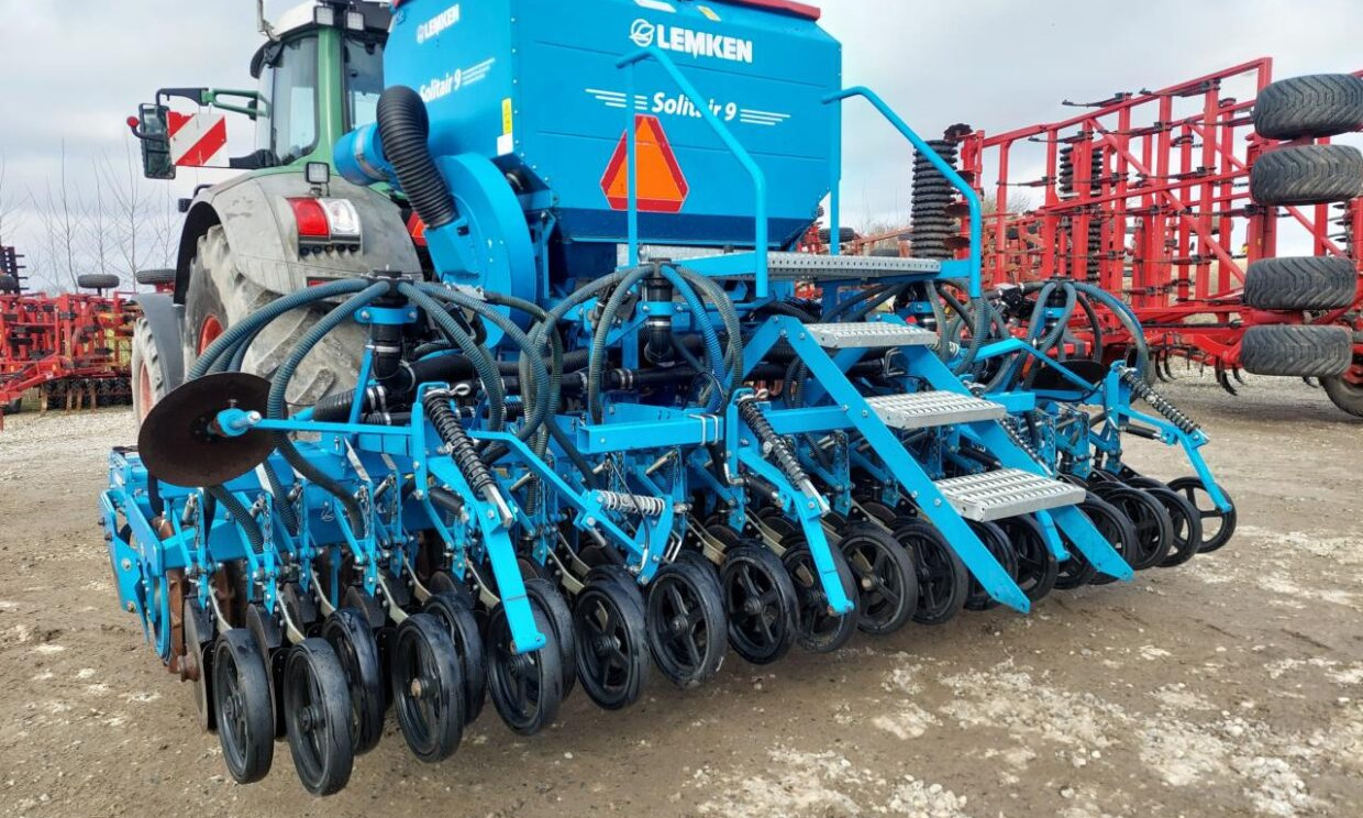 Lemken Zirkon 10/400 - Solitair 9-400 - Mbjellëse e kombinuar në radhë: foto 2 Lemken Zirkon 10/400 - Solitair 9-400 - Mbjellëse e kombinuar në radhë: foto 2