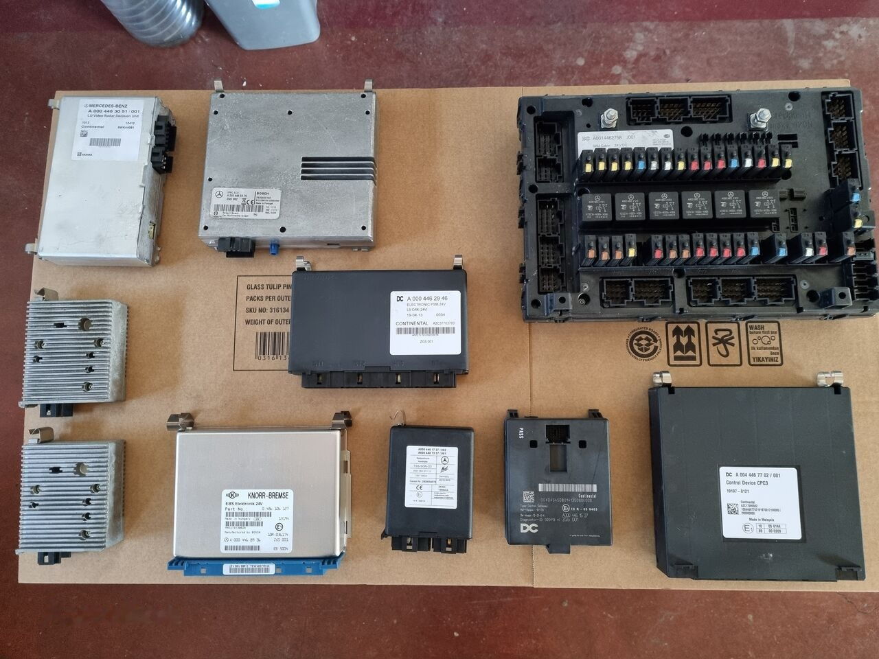 ECU për Kamioni Mercedes-Benz Actros MP4: foto 11