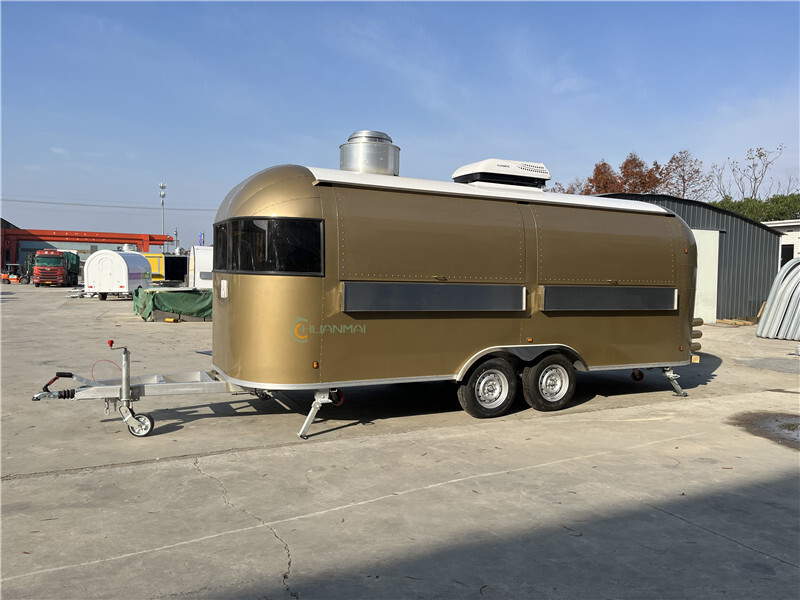 Food Van Airstream Fast Food Truck,Coffee Food Trailers - Rimorkio shpërndarëse: foto 2 Food Van Airstream Fast Food Truck,Coffee Food Trailers - Rimorkio shpërndarëse: foto 2