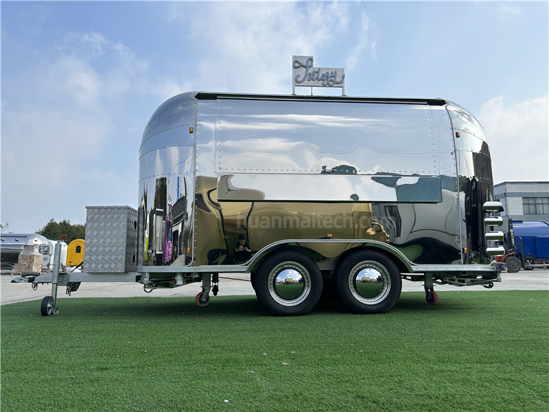 HUANMAI Burger Food Truck Beverage Food Trailer - Rimorkio shpërndarëse: foto 2 HUANMAI Burger Food Truck Beverage Food Trailer - Rimorkio shpërndarëse: foto 2